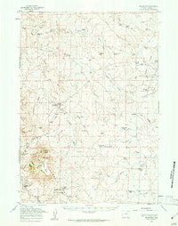 Download a high-resolution, GPS-compatible USGS topo map for Savageton, WY (1961 edition)