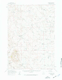 Download a high-resolution, GPS-compatible USGS topo map for Savageton, WY (1961 edition)