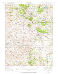 Download a high-resolution, GPS-compatible USGS topo map for Sherman Mountains, WY (1966 edition)