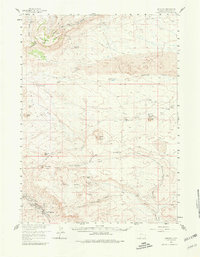 Download a high-resolution, GPS-compatible USGS topo map for Superior, WY (1980 edition)