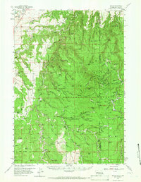 Download a high-resolution, GPS-compatible USGS topo map for Tinton, WY (1966 edition)