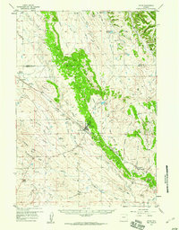Download a high-resolution, GPS-compatible USGS topo map for Upton, WY (1959 edition)