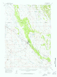 Download a high-resolution, GPS-compatible USGS topo map for Upton, WY (1959 edition)