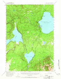 preview thumbnail of historical topo map of Teton County, WY in 1956
