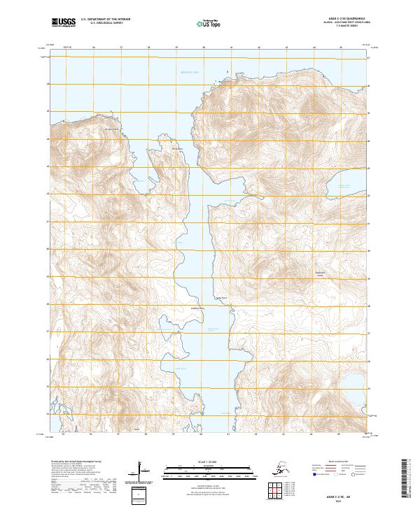 USGS Topographic Map – Adak C-2 SE