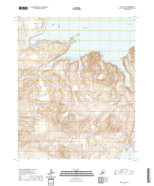 USGS Topographic Map – Adak C-2 SW