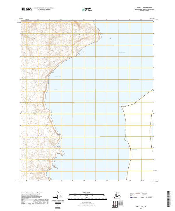 USGS Topographic Map – Adak C-4 SE