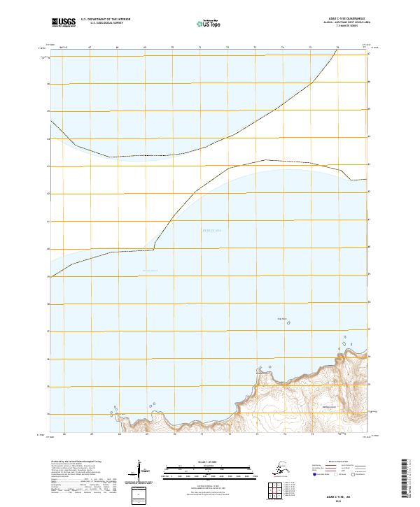 USGS Topographic Map – Adak C-5 SE