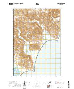 2019 Map of Afognak C-5 NW, 2019 Print