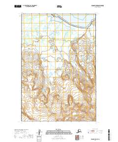 2019 Map of Afognak D-5 NW, 2019 Print