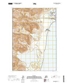2019 Map of Afognak D-5 SE, 2019 Print