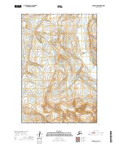 2019 Map of Afognak D-6 SW, 2019 Print