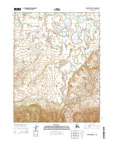 2015 Map of Ambler River A-6 SE, 2015 Print