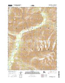 2016 Map of Ambler River B-1 SE, 2016 Print
