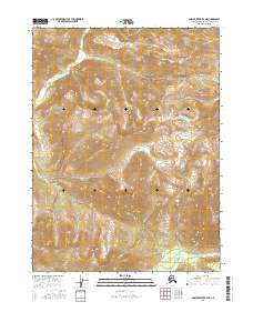 2016 Map of Ambler River B-3 NE, 2016 Print