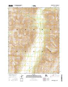 2016 Map of Ambler River B-3 SE, 2016 Print