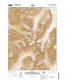 2015 Map of Ambler River B-4 NW, 2015 Print