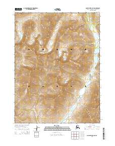 2015 Map of Ambler River B-5 NE, 2015 Print