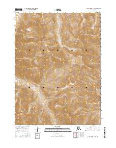 2016 Map of Ambler River C-1 SE, 2016 Print