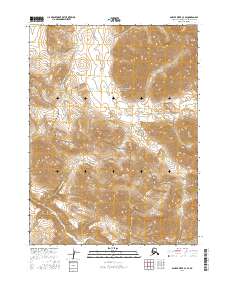 2016 Map of Ambler River C-3 SE, 2016 Print