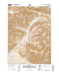 2016 Map of Ambler River D-1 NW, 2016 Print
