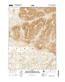 2016 Map of Ambler River D-2 NE, 2016 Print