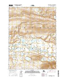 2016 Map of Ambler River D-3 NE, 2016 Print