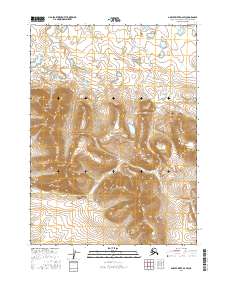 2016 Map of Ambler River D-3 SW, 2016 Print