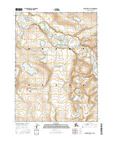 2016 Map of Ambler River D-4 NE, 2016 Print
