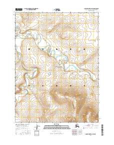 2016 Map of Ambler River D-4 SW, 2016 Print