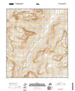 2018 Map of Arctic A-1 NW, 2018 Print