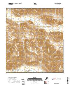 2018 Map of Arctic A-4 NW, 2018 Print