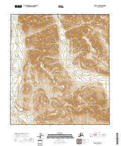 2018 Map of Arctic A-5 NW, 2018 Print