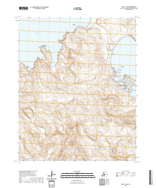 USGS Topographic Map – Atka C-1 NW
