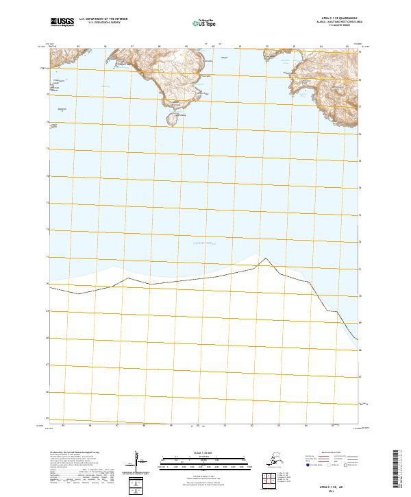 USGS Topographic Map – Atka C-1 SE