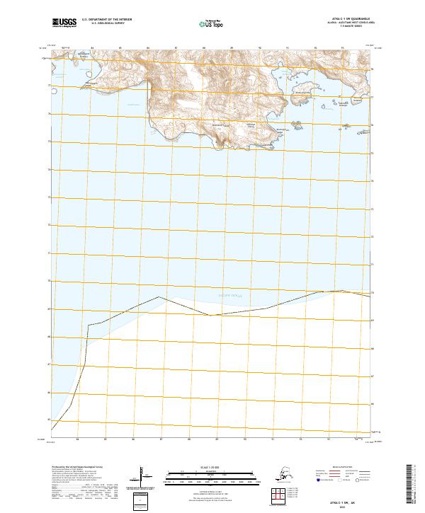 USGS Topographic Map – Atka C-1 SW
