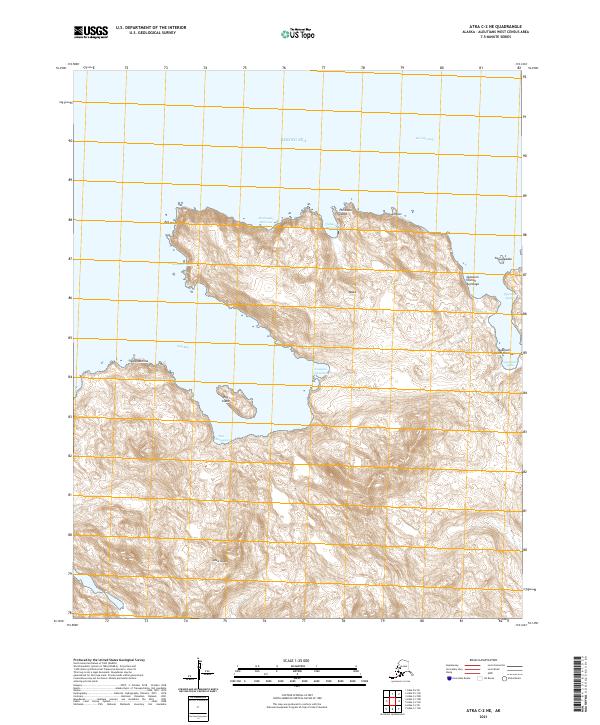 USGS Topographic Map – Atka C-2 NE