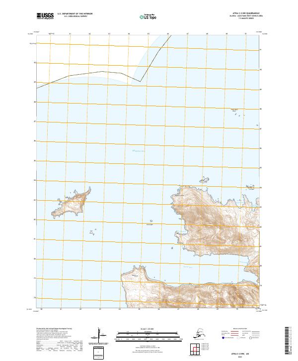 USGS Topographic Map – Atka C-2 NW
