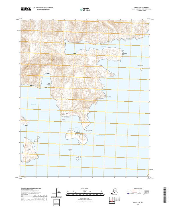 USGS Topographic Map – Atka C-2 SE