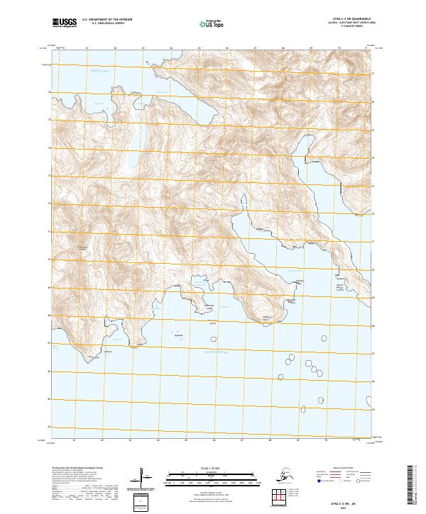 USGS Topographic Map – Atka C-2 SW