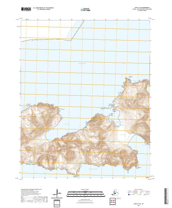 USGS Topographic Map – Atka C-4 SE