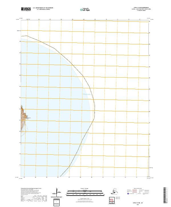 USGS Topographic Map – Atka C-5 NE