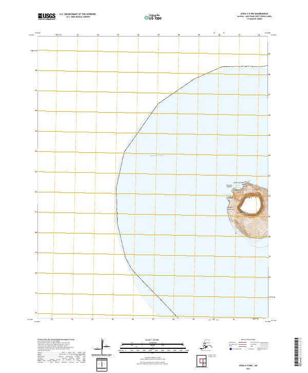 USGS Topographic Map – Atka C-5 NW