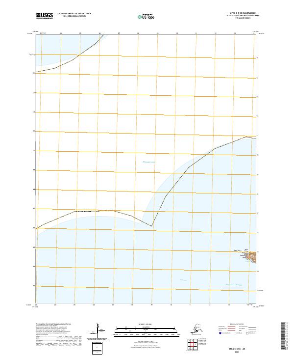 USGS Topographic Map – Atka C-5 SE
