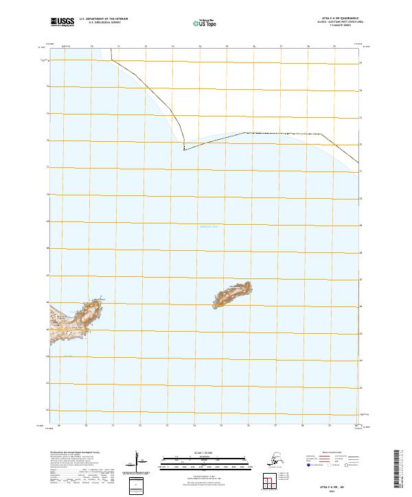 USGS Topographic Map – Atka C-6 SW