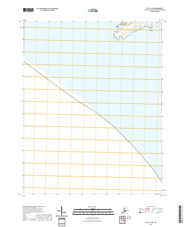 USGS Topographic Map – Attu C-5 SE