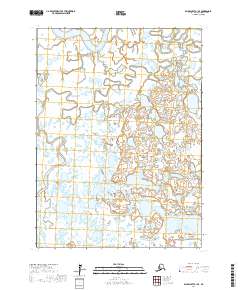 USGS Topographic Map – Baird Inlet A-1 SE