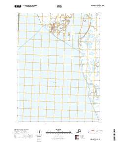 USGS Topographic Map – Baird Inlet A-1 SW