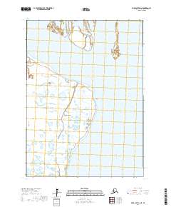 USGS Topographic Map – Baird Inlet A-2 NE