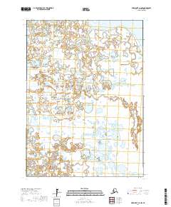 2017 Map of Baird Inlet A-2 NW, 2017 Print